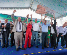 O governador Carlos Massa Ratinho Junior inaugura, nesta segunda-feira (6), o novo Hospital e Maternidade de Rio Branco do Sul. Foto: Geraldo Bubniak/AEN