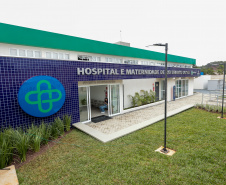 O governador Carlos Massa Ratinho Junior inaugura, nesta segunda-feira (6), o novo Hospital e Maternidade de Rio Branco do Sul. Foto: Geraldo Bubniak/AEN