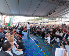 O governador Carlos Massa Ratinho Junior inaugura, nesta segunda-feira (6), o novo Hospital e Maternidade de Rio Branco do Sul. Foto: Geraldo Bubniak/AEN