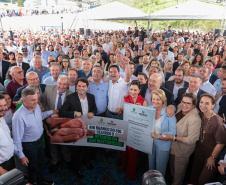 O governador Carlos Massa Ratinho Junior inaugura, nesta segunda-feira (6), o novo Hospital e Maternidade de Rio Branco do Sul. Foto: Geraldo Bubniak/AEN