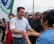 O governador Carlos Massa Ratinho Junior inaugura, nesta segunda-feira (6), o novo Hospital e Maternidade de Rio Branco do Sul. Foto: Geraldo Bubniak/AEN