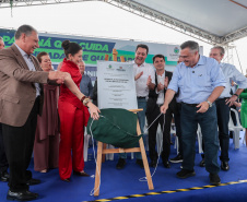 O governador Carlos Massa Ratinho Junior inaugura, nesta segunda-feira (6), o novo Hospital e Maternidade de Rio Branco do Sul. Foto: Geraldo Bubniak/AEN