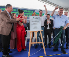 O governador Carlos Massa Ratinho Junior inaugura, nesta segunda-feira (6), o novo Hospital e Maternidade de Rio Branco do Sul. Foto: Geraldo Bubniak/AEN