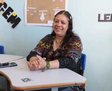 Neste 15 de outubro, Dia do Professor, a Secretaria de Estado da Educação do Paraná  (Seed-PR) presta homenagem aos 70 mil professores da rede estadual, contando a inspiradora história da família Silva, que vive e leciona no Litoral do Paraná. Foto: Geraldo Bubniak/AEN
