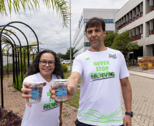The Hardest Run  48 mil copos de água da Sanepar vão hidratar 16,2 mil corredores solidários em Curitiba