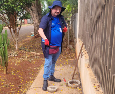 Sanepar realiza vistorias técnicas no distrito de Floriano, em Maringá