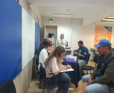  Paraná vacina caminhoneiros na Tríplice Fronteira para reforçar a prevenção contra o sarampo