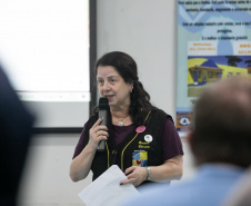 Curitiba, 14 de outubro de 2025 - Atividades da Semana de Redução de Riscos e Desastres do Brigadas Escolares na Escola Lucy Requião.