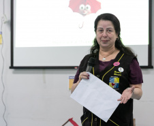 Curitiba, 14 de outubro de 2025 - Atividades da Semana de Redução de Riscos e Desastres do Brigadas Escolares na Escola Lucy Requião.