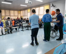 Curitiba, 14 de outubro de 2025 - Atividades da Semana de Redução de Riscos e Desastres do Brigadas Escolares na Escola Lucy Requião.