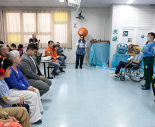 Curitiba, 14 de outubro de 2025 - Atividades da Semana de Redução de Riscos e Desastres do Brigadas Escolares na Escola Lucy Requião.