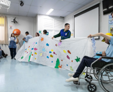 Curitiba, 14 de outubro de 2025 - Atividades da Semana de Redução de Riscos e Desastres do Brigadas Escolares na Escola Lucy Requião.