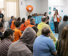 Curitiba, 14 de outubro de 2025 - Atividades da Semana de Redução de Riscos e Desastres do Brigadas Escolares na Escola Lucy Requião.