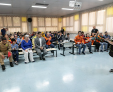 Curitiba, 14 de outubro de 2025 - Atividades da Semana de Redução de Riscos e Desastres do Brigadas Escolares na Escola Lucy Requião.