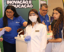 Ciência ganha destaque na Arena Paraná do Governo do Estado no  Paraná Faz Ciência 2025