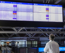  Aeroportos internacionais do Paraná registrou o movimento demais de 714 mil passageiros em setembro