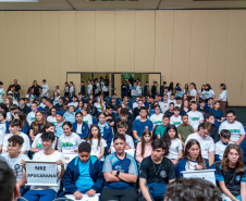 Alunos paranaenses participam de evento de imersão antes da OBM, em Foz