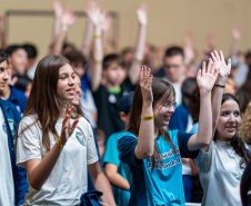 Alunos paranaenses participam de evento de imersão antes da OBM, em Foz