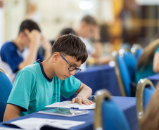 Alunos paranaenses participam de evento de imersão antes da OBM, em Foz