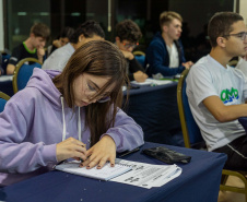 Alunos paranaenses participam de evento de imersão antes da OBM, em Foz