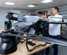 Educação e tecnologia lado a lado: Colégio Agrícola de Guarapuava recebe drone por meio do programa Paraná Competitivo