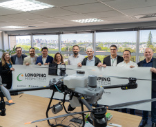 Educação e tecnologia lado a lado: Colégio Agrícola de Guarapuava recebe drone por meio do programa Paraná Competitivo