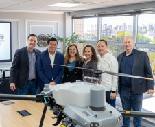Educação e tecnologia lado a lado: Colégio Agrícola de Guarapuava recebe drone por meio do programa Paraná Competitivo