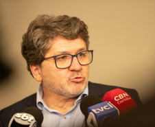 Curitiba, 13 de outubro de 2025 - Entrega da reforma do telhado do Teatro Guaíra / parceria da AUDI - Apresentação de Ballet para 600 crianças de escolas públicas.