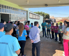  Estado e equipes municipais de saúde de Cambará se unem para disseminar informação e capturar escorpiões