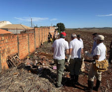  Estado e equipes municipais de saúde de Cambará se unem para disseminar informação e capturar escorpiões