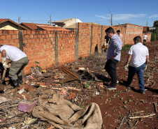  Estado e equipes municipais de saúde de Cambará se unem para disseminar informação e capturar escorpiões