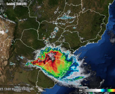 PANCADAS DE CHUVA ATINGEM A METADE OESTE PARANAENSE A PARTIR DESTA QUINTA-FEIRA