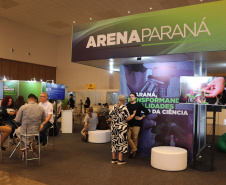 Ciência ganha destaque na Arena Paraná do Governo do Estado no  Paraná Faz Ciência 2025