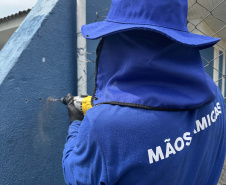 Mãos Amigas garante manutenção de escolas e trabalho a pessoas privadas de liberdade