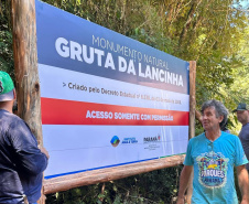Governo do Estado avançou na proposta de reestruturação do Monumento Natural Gruta da Lancinha, em Rio Branco do Sul, na Região Metropolitana de Curitiba.