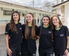 Alunas de Campo Largo participam de evento científico internacional a partir de projeto desenvolvido em sala de aula