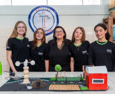 Alunas de Campo Largo participam de evento científico internacional a partir de projeto desenvolvido em sala de aula