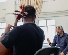 Solistas da Orquestra da Ópera de Paris ministram masterclasses de música na Embap