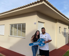 Com recursos do Estado, Cohapar entrega novo residencial no município de Quinta do Sol