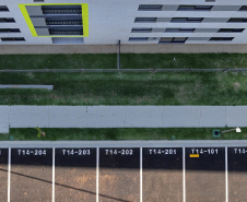Londrina, 25 de outubro de 2024 - O governador em exercício Darci Piana inaugura residencial com 512 apartamentos dentro do programa Casa Fácil Paraná.