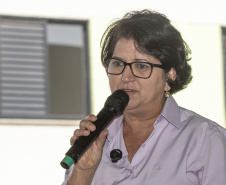 Londrina, 25 de outubro de 2024 - O governador em exercício Darci Piana inaugura residencial com 512 apartamentos dentro do programa Casa Fácil Paraná.