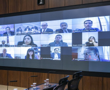 Curitiba, 23 de outubro de 2025 - Sessão plenária da Zicosul (por videoconferência).
