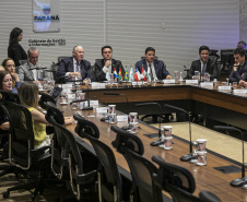 Curitiba, 23 de outubro de 2025 - Sessão plenária da Zicosul (por videoconferência).