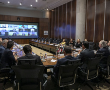 Curitiba, 23 de outubro de 2025 - Sessão plenária da Zicosul (por videoconferência).