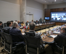 Curitiba, 23 de outubro de 2025 - Sessão plenária da Zicosul (por videoconferência).