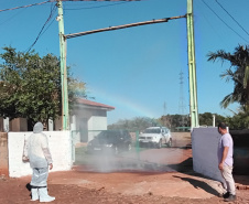 Adapar realiza ações de biosseguridade em granjas  avícolas em todo o Paraná