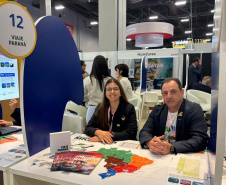 Destino do Paraná se destaca em estande da Embratur na IMEX Las Vegas