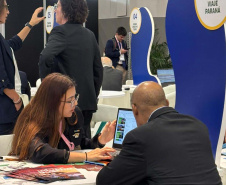 Destino do Paraná se destaca em estande da Embratur na IMEX Las Vegas