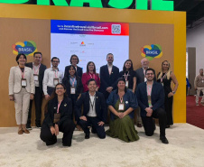 Destino do Paraná se destaca em estande da Embratur na IMEX Las Vegas