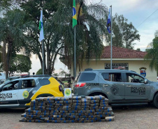 PMPR apreende quase 5 toneladas de maconha em dois meses no Noroeste do Estado